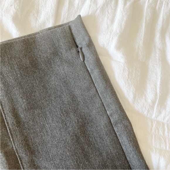 ANN TAYLOR Gray Skinny Dress Work Pants Size 2 - Picture 6 of 11